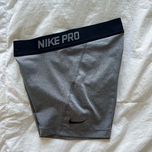 Nike Pro Grey shorts, size S